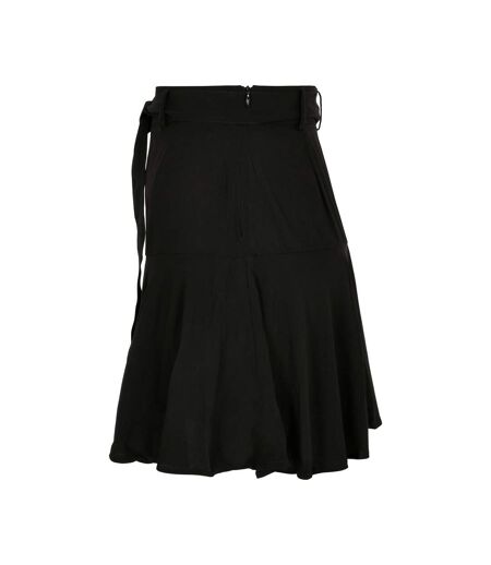 Mini Jupe Motif/style Uni Femme Noir Urban Classics