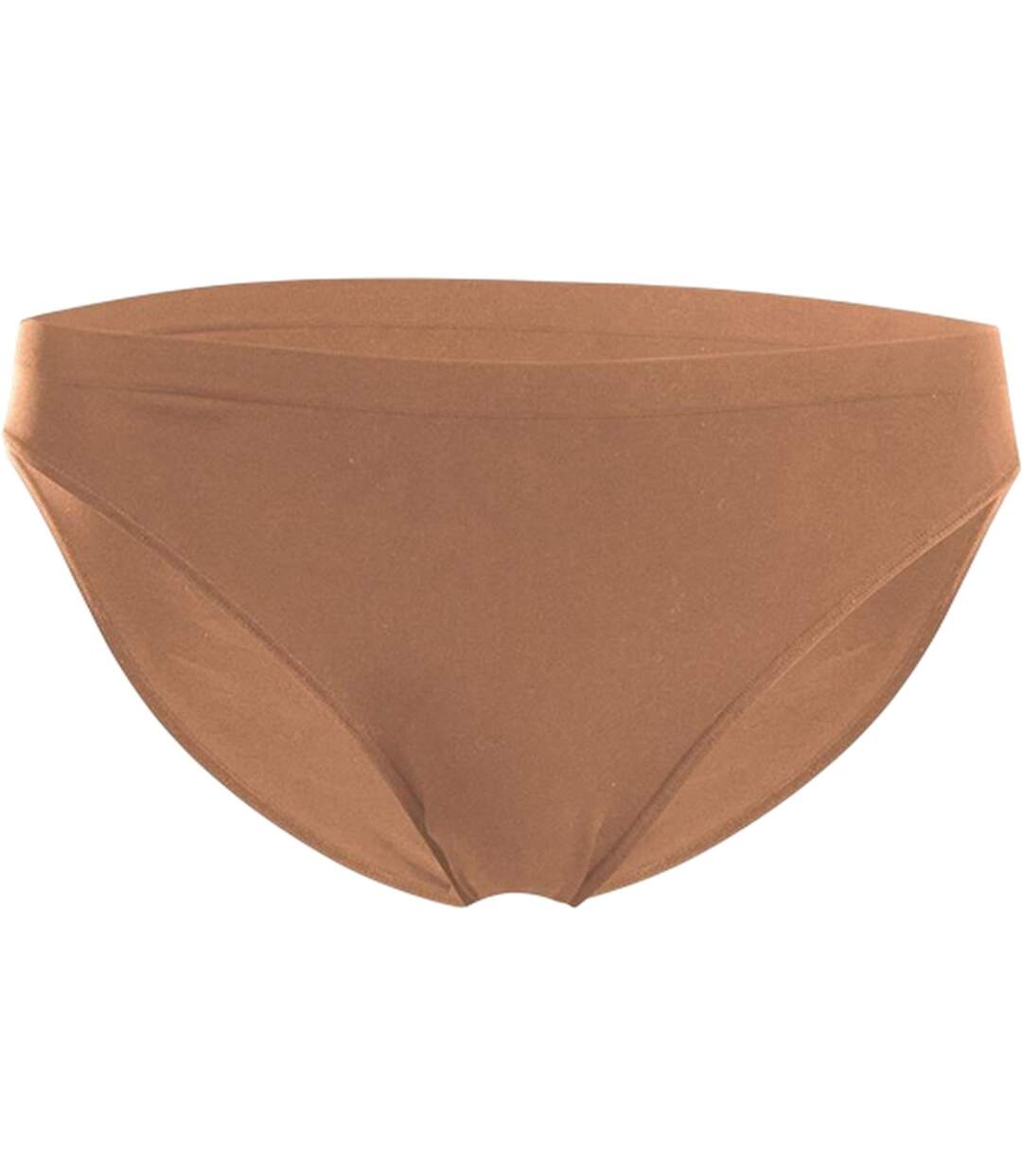 Pack Of 2  Womens/ladies Individual Seamless Bikini Bottoms  Macchiato Wolford-3