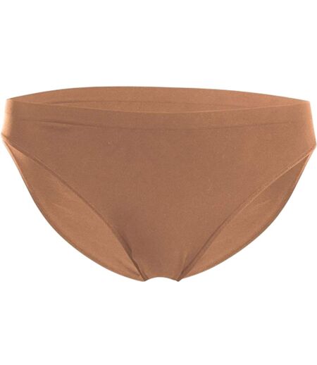 Pack Of 2  Womens/ladies Individual Seamless Bikini Bottoms  Macchiato Wolford