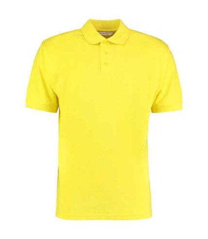 Polo klassic homme jaune clair Kustom Kit