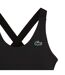 Brassière de sport femme noir Lacoste-2