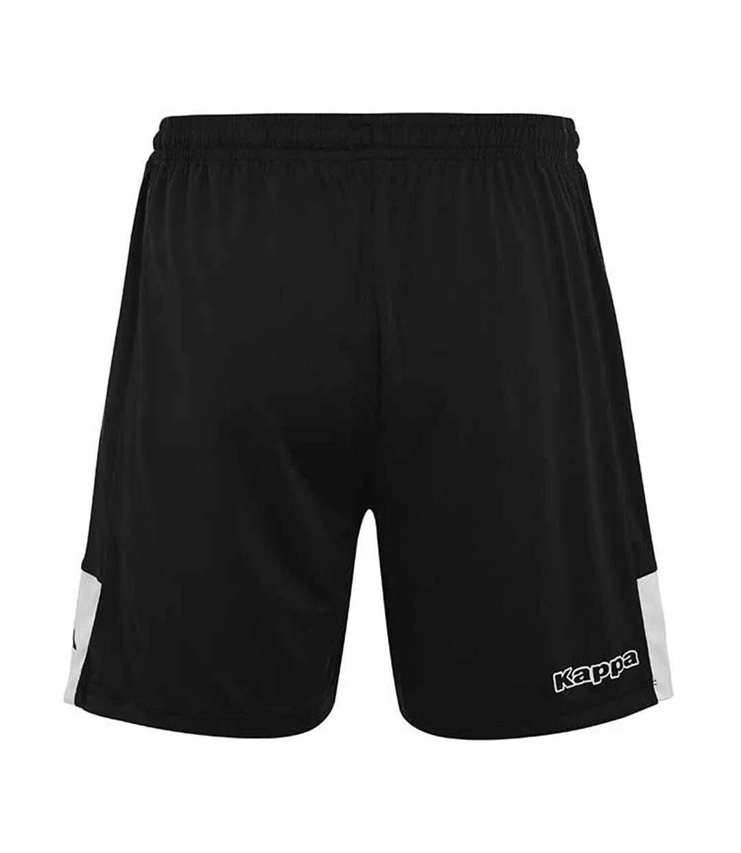 Short de sport noir/blanc homme kappa daggo-2