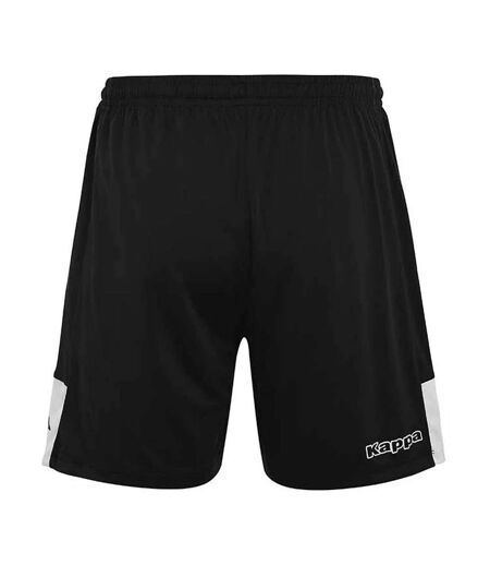 Short de sport noir/blanc homme kappa daggo