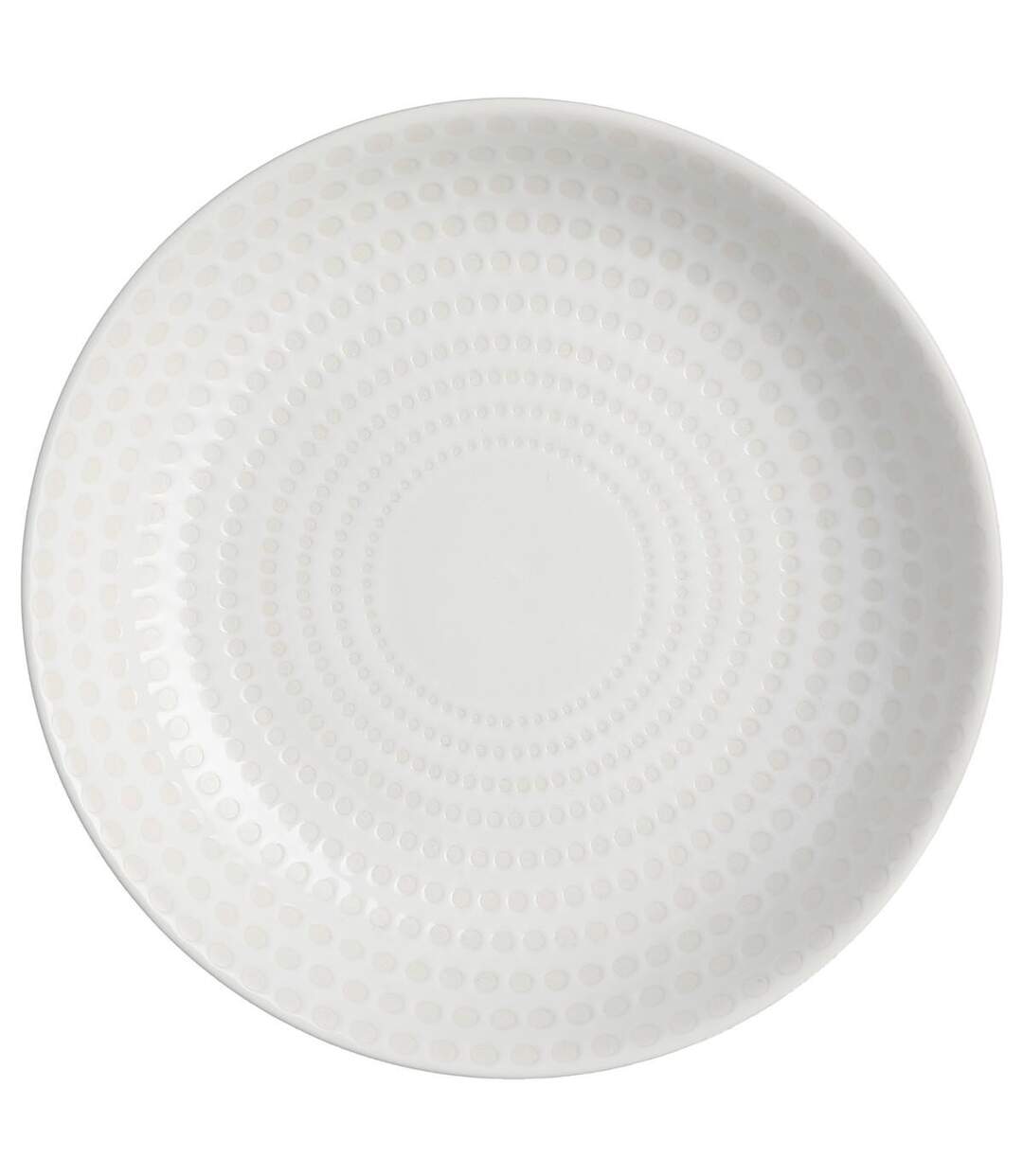 Lot de 6 Assiettes Creuses Galaxie 20cm Blanc-1