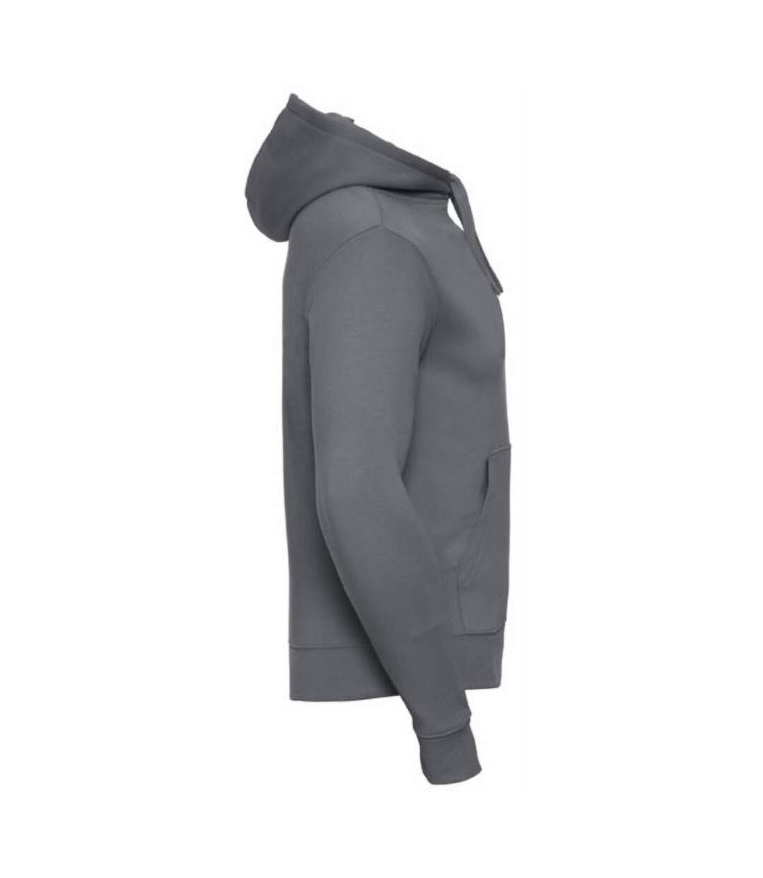 Sweat À Capuche Authentic Homme Gris Russell-3