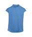 Womens/ladies Work Tunic Light Blue Exner-1