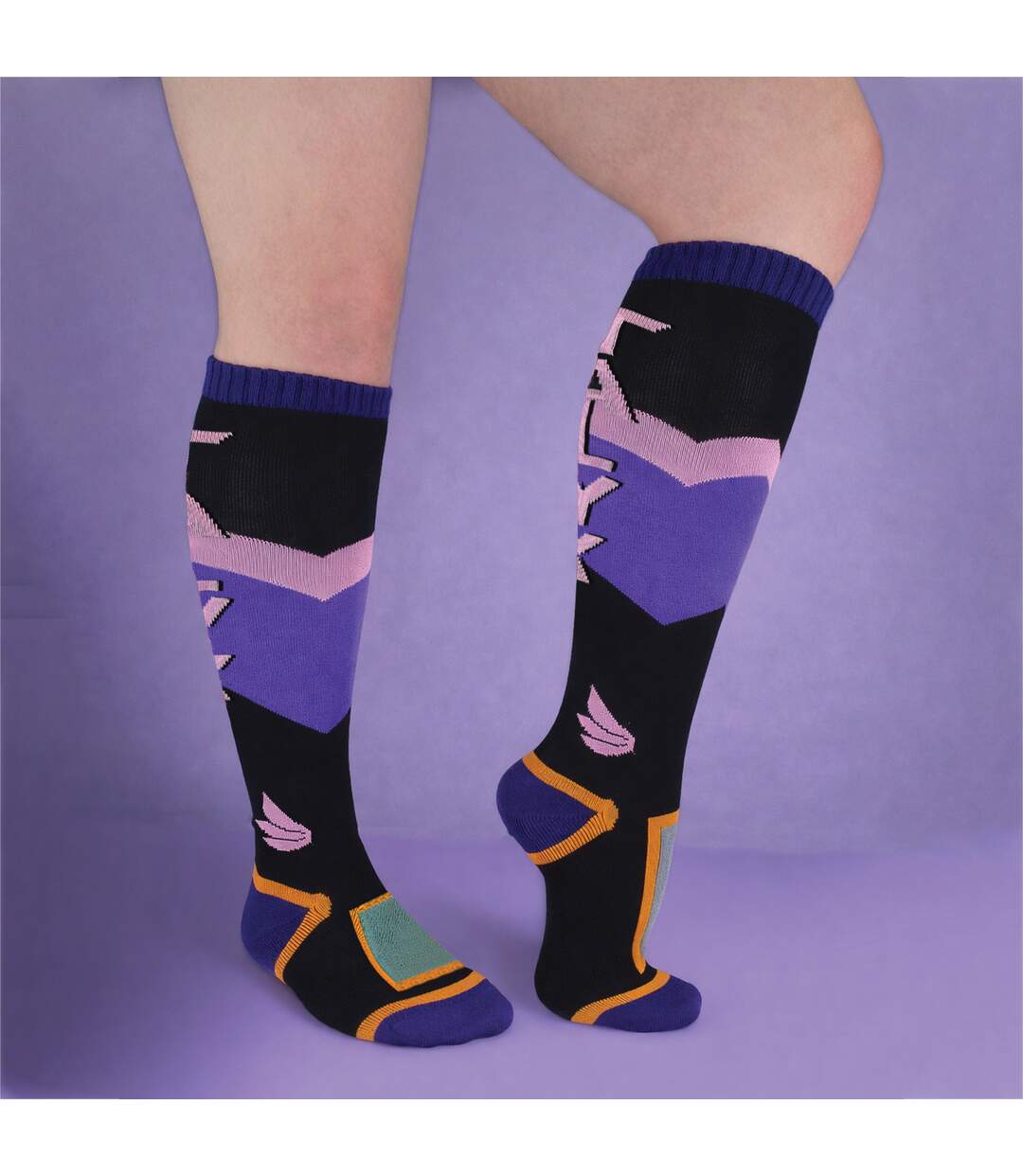 TALYX - Chaussettes Ski Femme Coussinées Thermiques Hiver-5