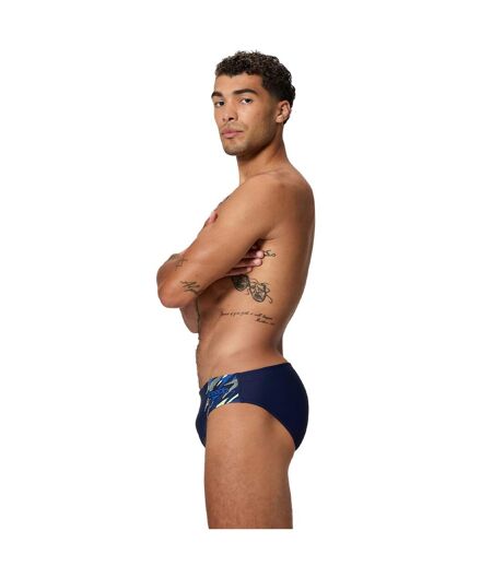 Mens Medley Logo Swim Briefs Navy Speedo