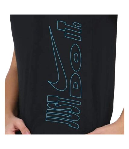 T-shirt Noir Femme Nike Clash Miler - S