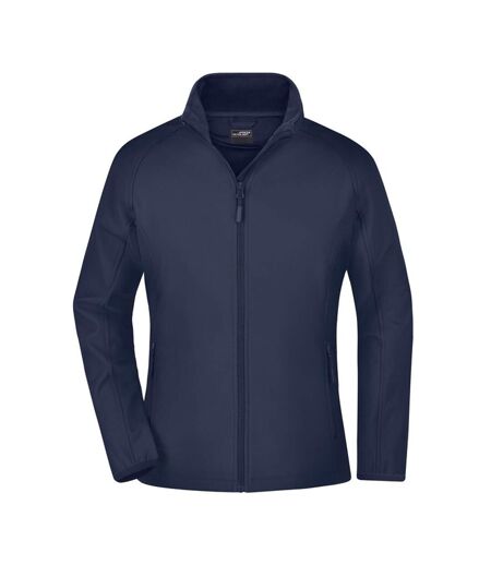 Veste Softshell Promo Femme Bleu Marine James And Nicholson