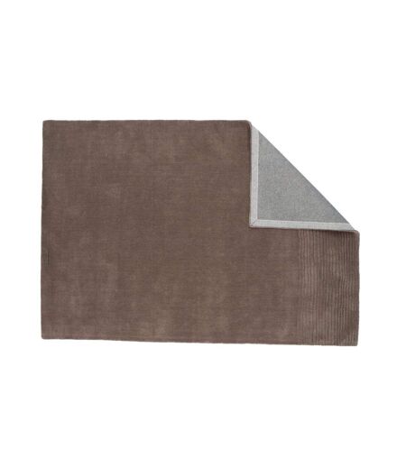 Tapis Déco en Laine Matteo 253x350cm Marron