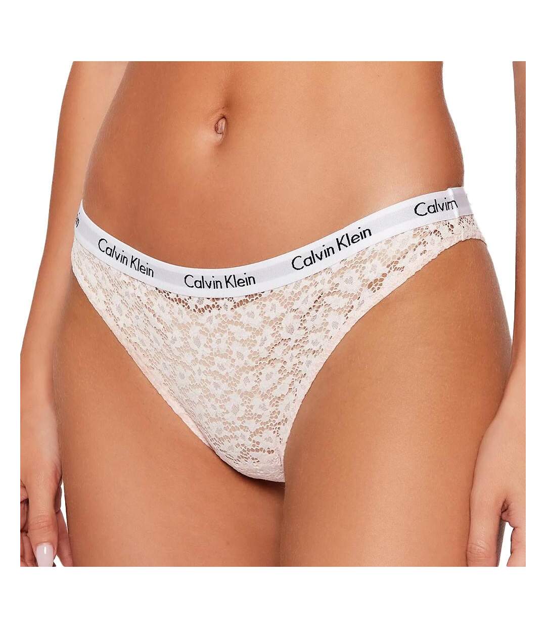 Culotte Brazilian Blanc Femme Calvin Klein Jeans - M-1