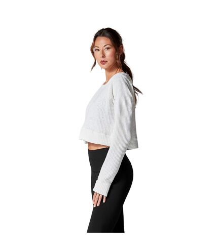 Sweat warm up femme blanc Tavi Noir