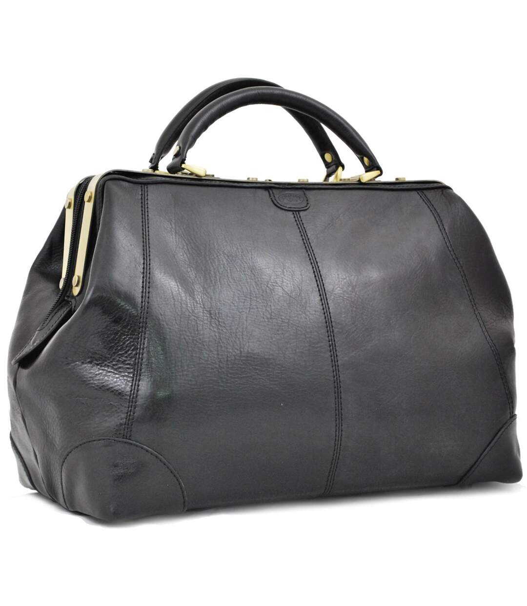 Katana - Sac de voyage en cuir Diligence 44cm - noir - 6457