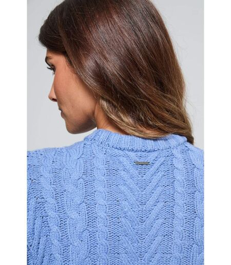 Pull Cofoncy Sky Blue Chiné