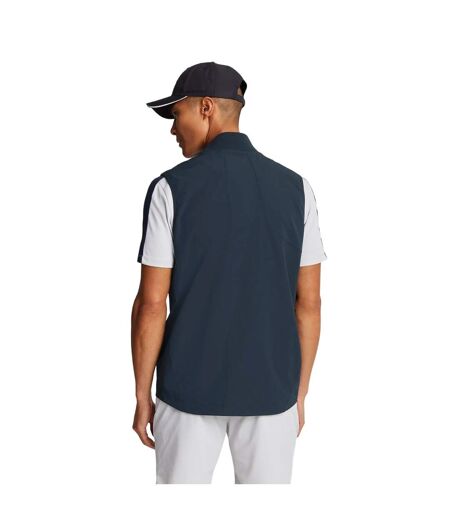 Mens tech golf vest dark navy Lyle & Scott