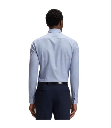 Mens H-hank Shirt Dark Blue Boss