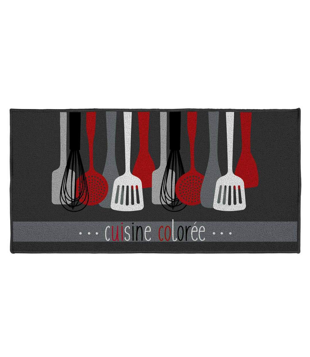 Tapis de Cuisine Cuisinette 50x120cm Gris-1