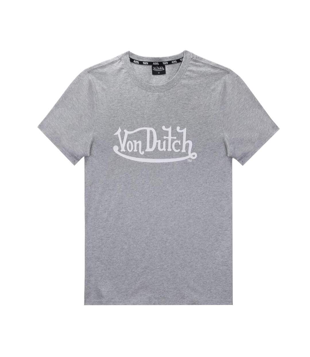 T-shirt Gris Homme Von Dutch 945870 - L