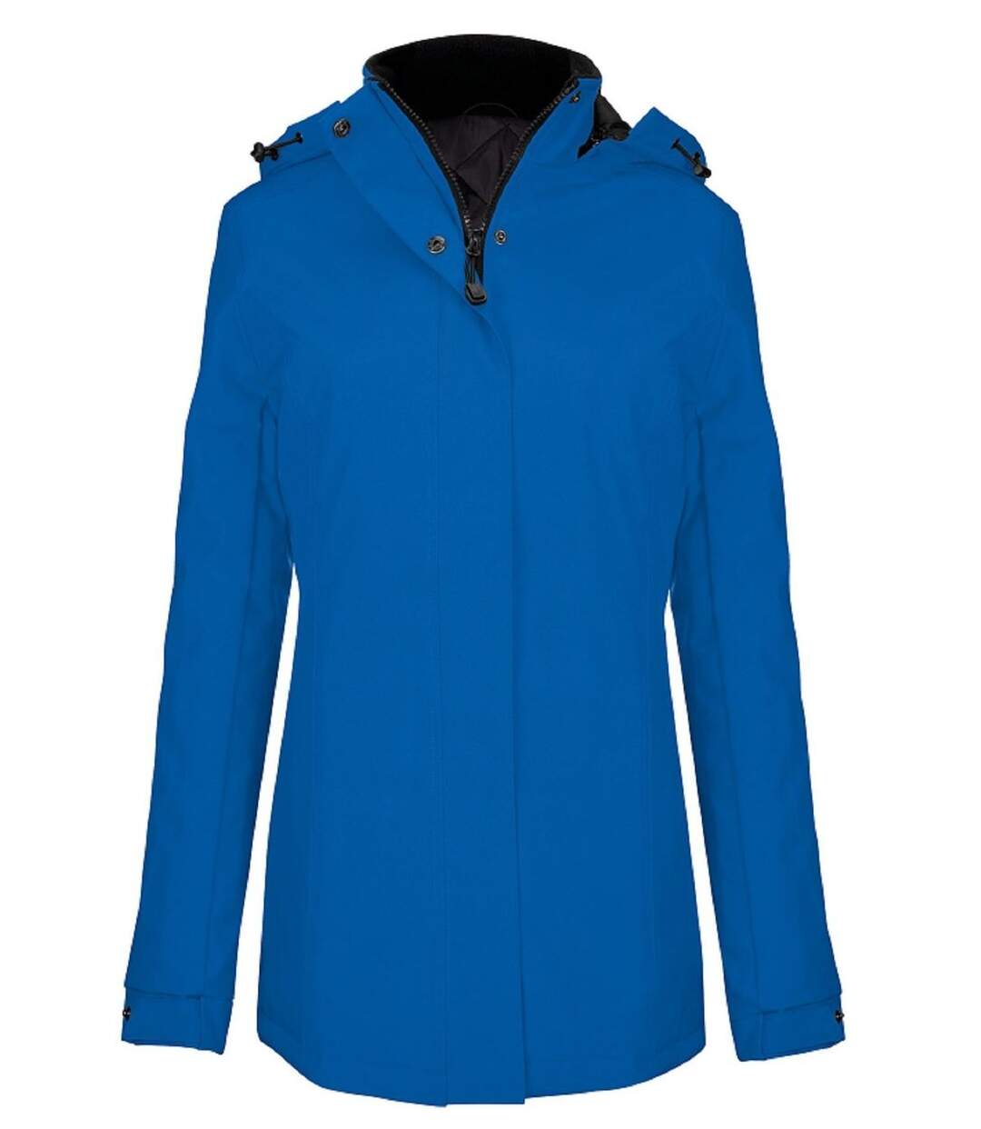 Parka à capuche - Femme - K6108 - bleu roi-1