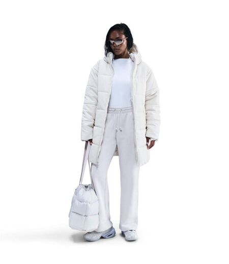 Womens/ladies Classic Therma-fit Insulated Loose Puffer Jacket Bone White Nike