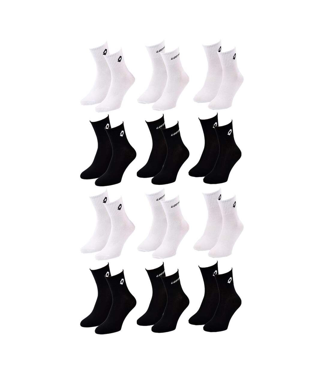 Chaussettes Homme LOTTO - Pack de 12-2