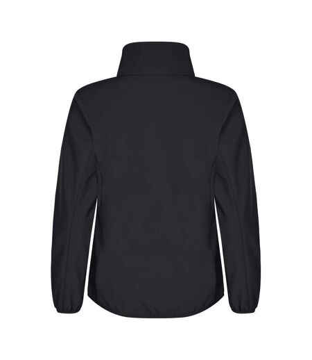 Veste Softshell Classic Femme Noir Clique