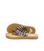 Tongs beiges/marines femme roxy porto - 36-1