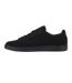 Mens Leyton Leather Flat Trainers Black Lonsdale-2