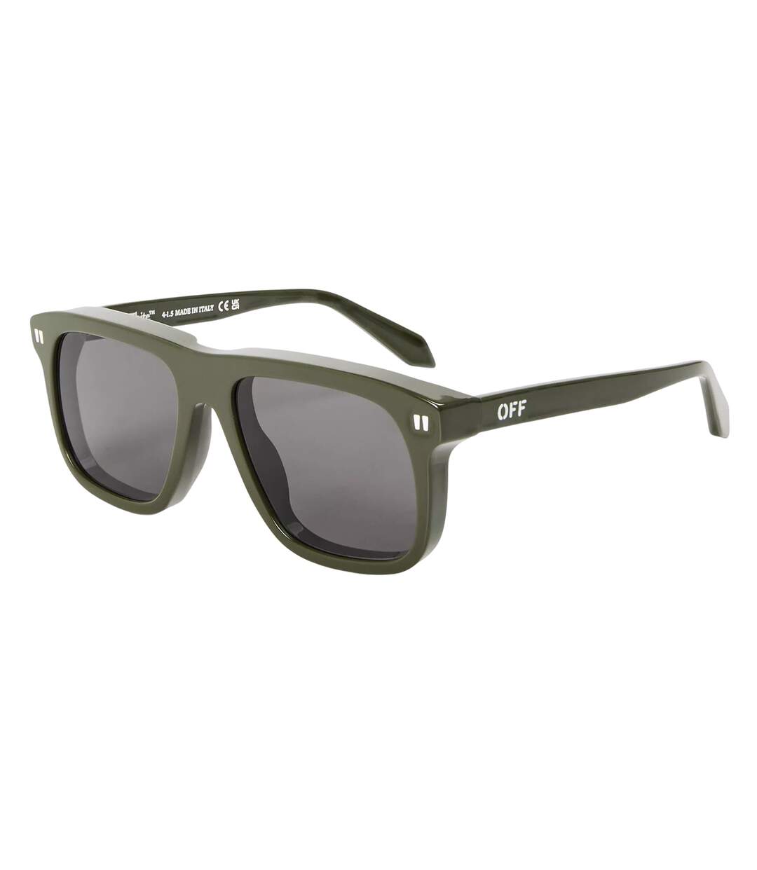 Mens Clearwater Sunglasses One Size Military Green Off White-2