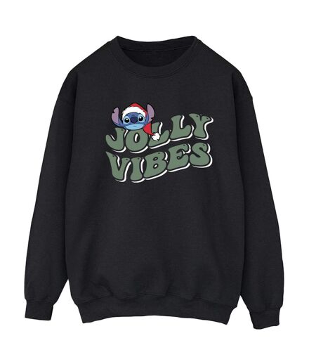 Disney Pull femme/femme Lilo & Stitch Jolly Chilling Vibes (Noir) - UTBI23158