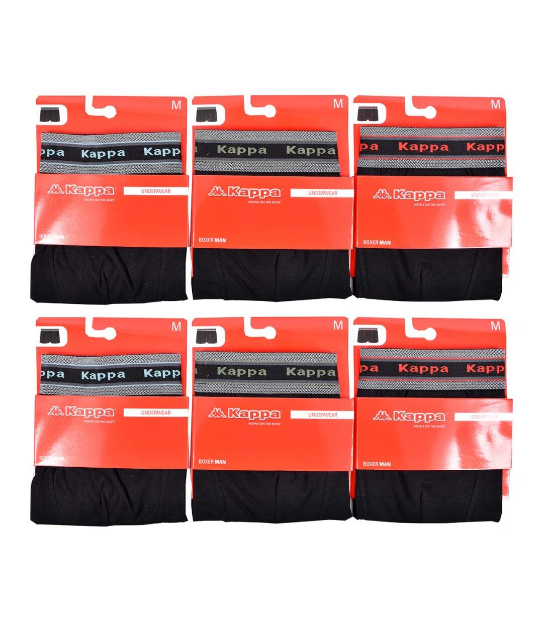 Boxer homme KAPPA - Pack de 6-3