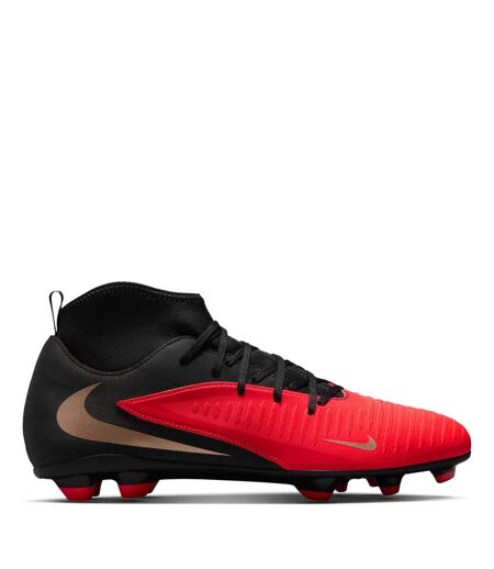 Mens Phantom 6 Firm Ground Football Boots Red Black Nike