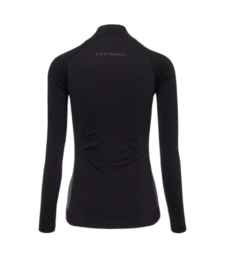 T-shirt Elder Femme Noir Fitanu