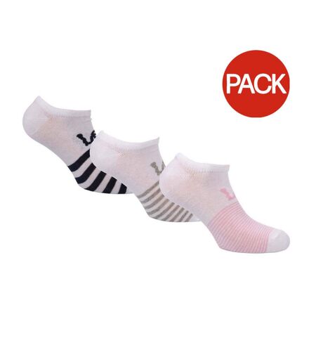 Socquettes Style Logo Femme Blanc Lee
