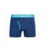 Pack of 2  Mens kamzon boxer shorts  teal Crosshatch