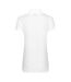 Womens/ladies Polo Shirt White PRO RTX-2