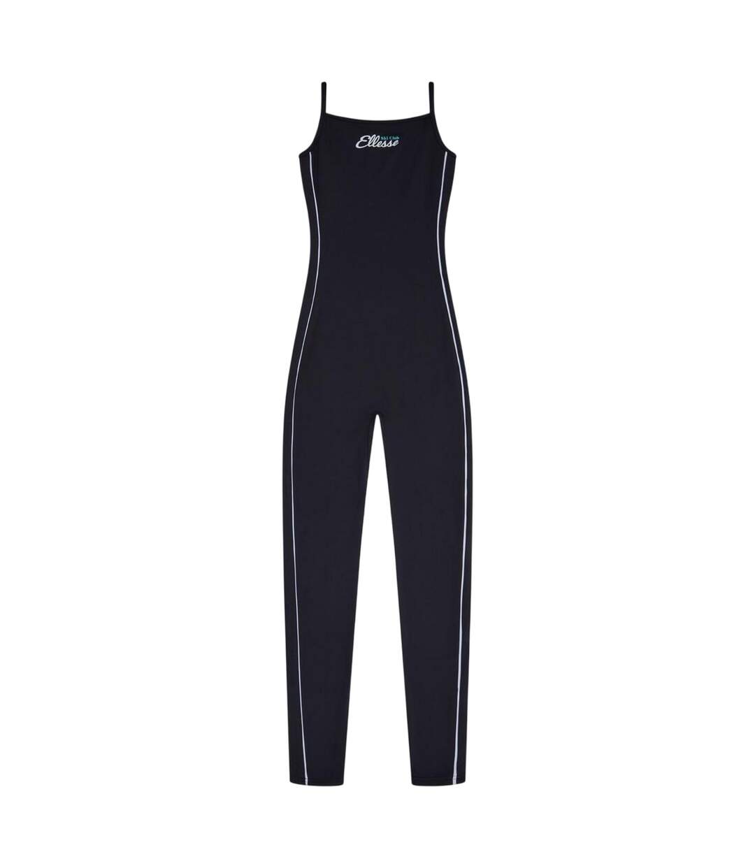 Combinaison Bretelles Fines Motif/style Rayure Latérale Femme Noir Ellesse-2