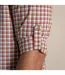 Mens Checked Nosilife Shirt Red Beach Craghoppers-3