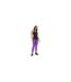 Womens/ladies Heatgear Leggings Purple Under Armour-1