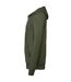 Canvas Sweat À Capuche Et Fermeture Zippée Homme Vert Militaire Bella + Canvas-3