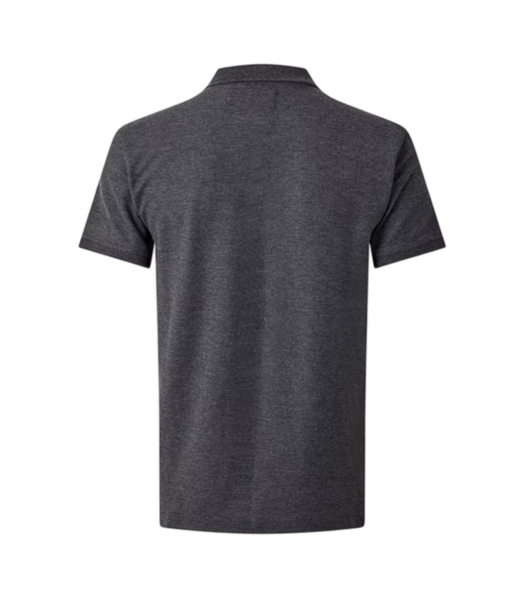 Polo Motif/style Logo Brodé Homme Anthracite Original Penguin-3
