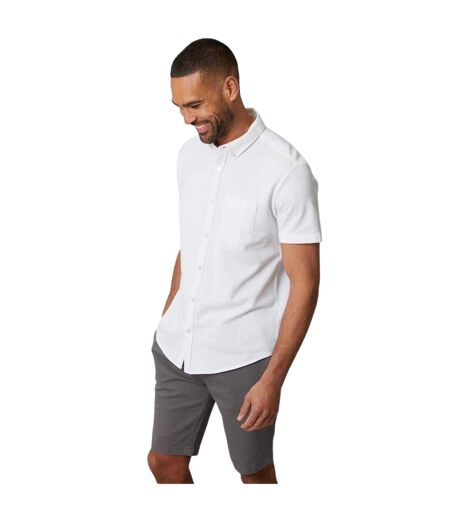 Mens Majestic Shirt White Threadbare