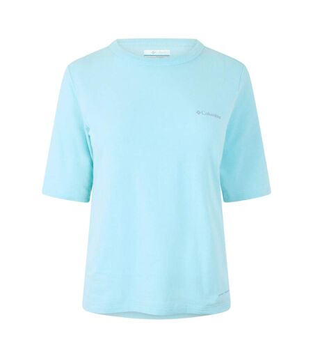 Womens/ladies Trek Logo Crew Neck T-shirt Spray Columbia
