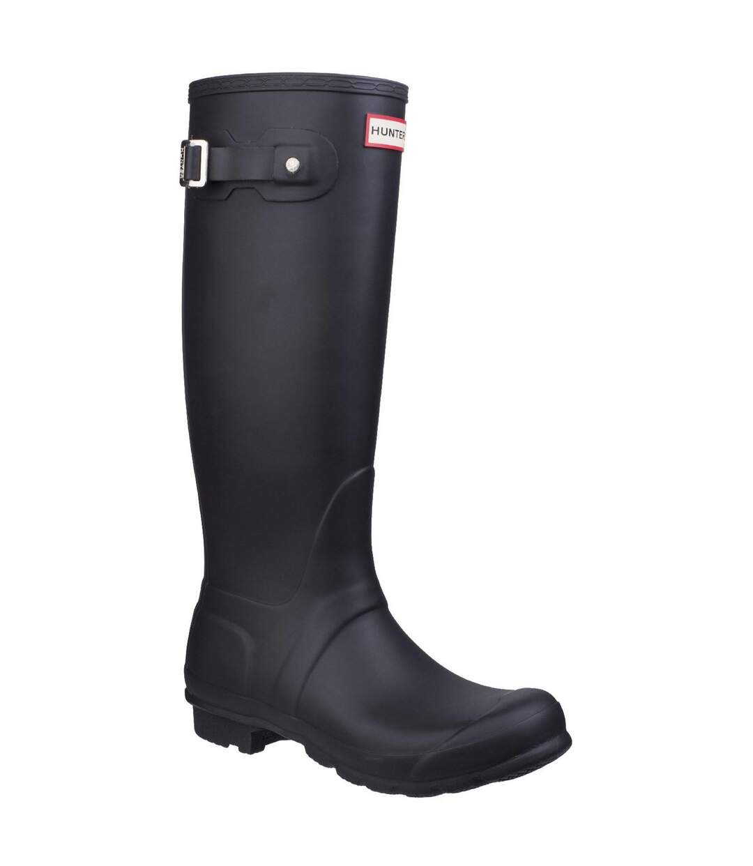 Womens/ladies original tall wellington boots black Hunter-1