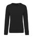 Sweat shirt coton bio - Femme - K481 - noir