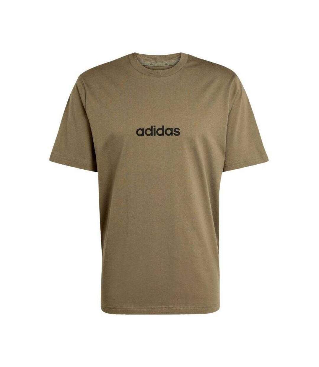 T-shirt Motif/style Linéaire Essentials Homme Vert Adidas-2
