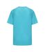 Mens Chest Logo T-shirt Cyan Everlast-3