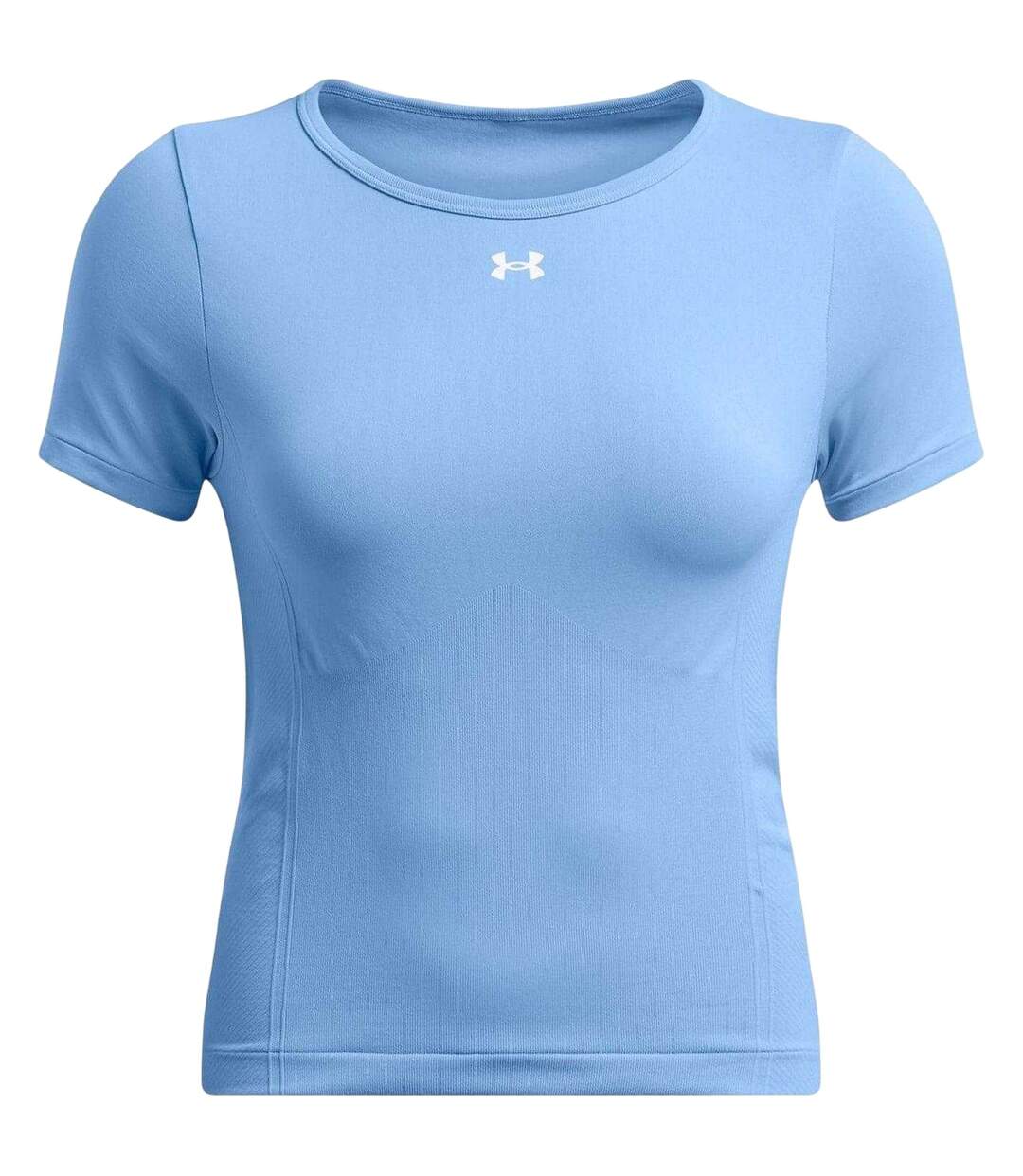 Womens/ladies Vanish Crew Neck Slim T-shirt Blue Under Armour-2