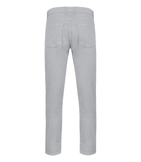Pantalon chino 5 poches pour homme - Haut de gamme - K7003 - gris